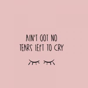دانلود آهنگ Ariana Grande به نام No Tears Left to Cry